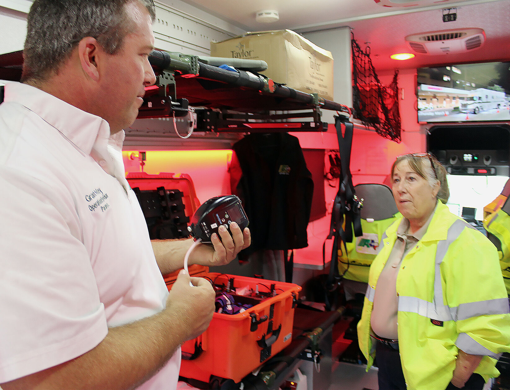 SETRAC shows off equipment built to deliver health care during ...