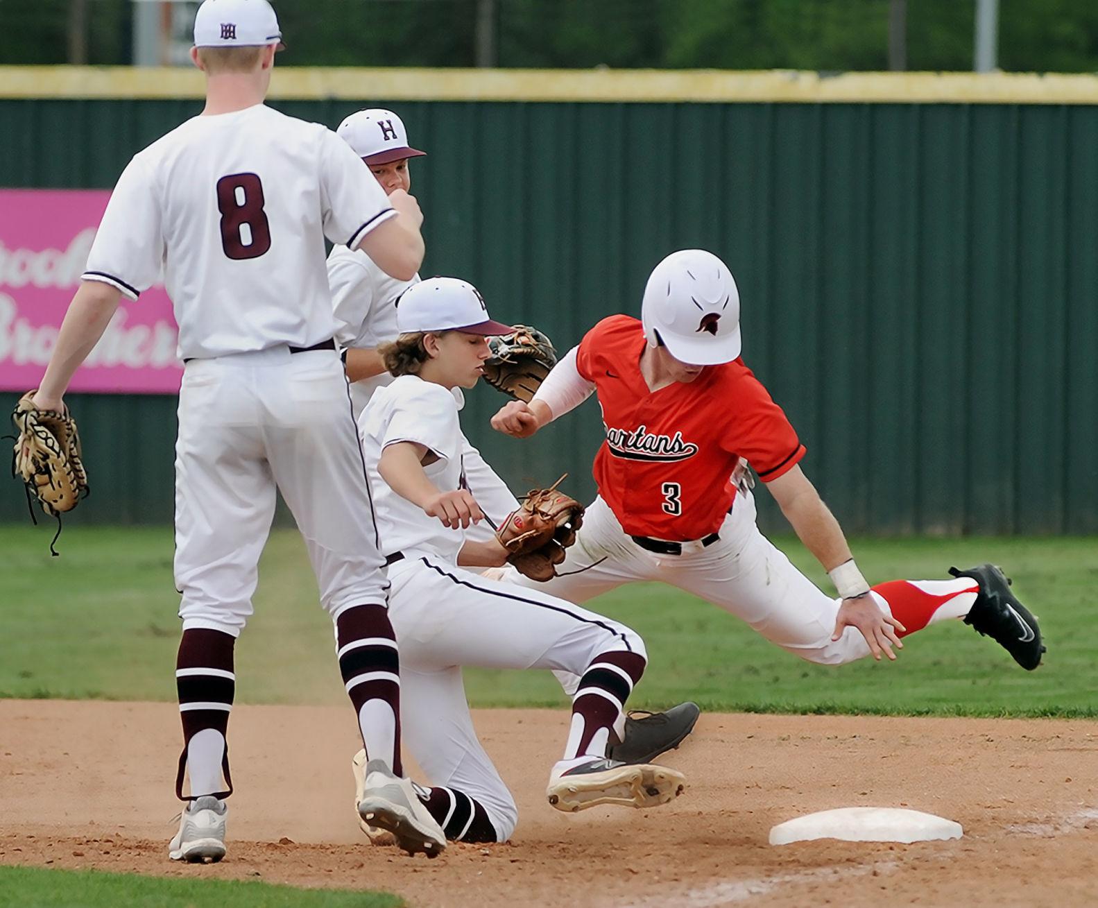 Spartans squeak past Hudson baseball High School