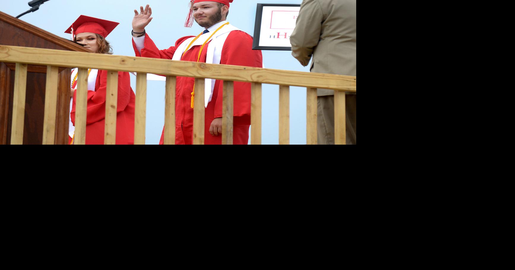 Huntington High School valedictorian, salutatorian talk motivation