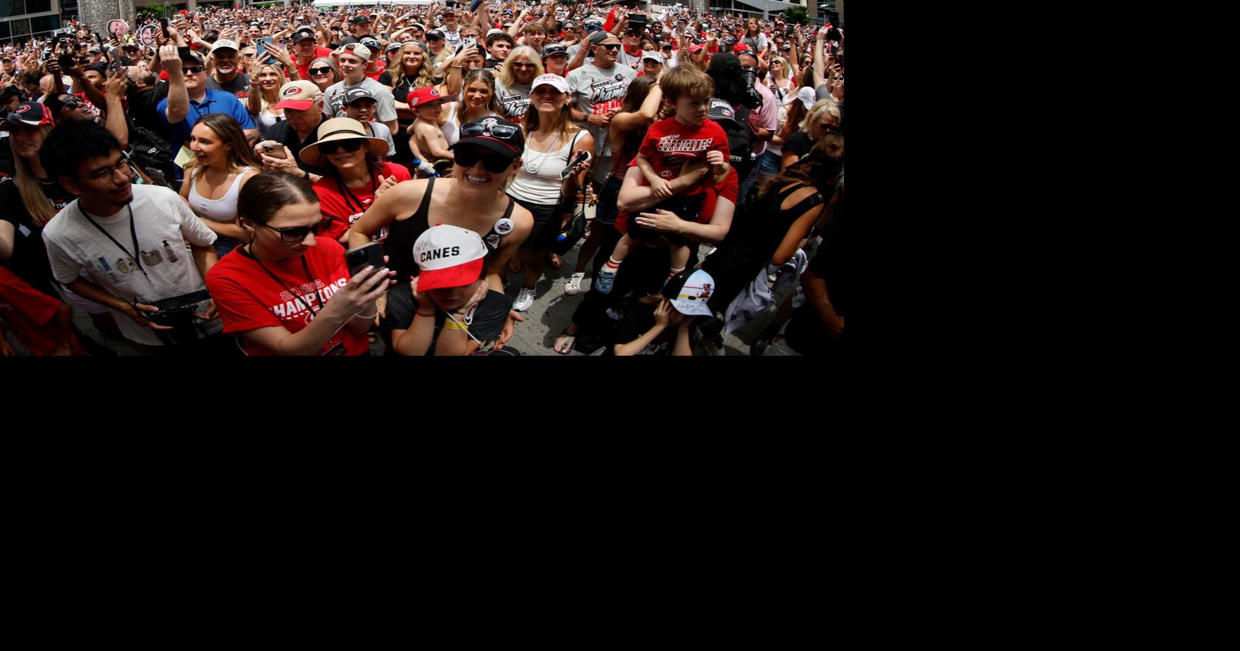 Hurricanes Championship Parade Hockey