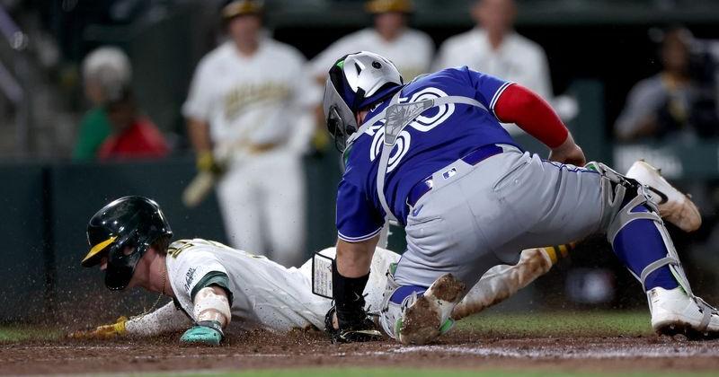 MLB: Toronto Blue Jays at Athletics