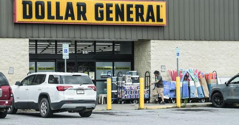 A man walks into the Dollar General on North Main Street in Anderson, S.C. Wedne...
