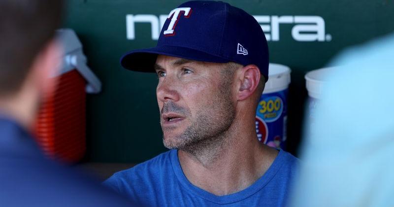 MLB: Texas Rangers at Athletics
