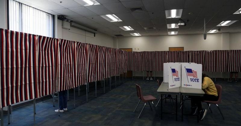 New Hampshire State Primary Election in Manchester, New Hampshire