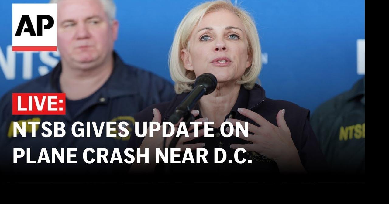 LIVE: NTSB gives update on plane and helicopter crash near D.C. | Ap ...