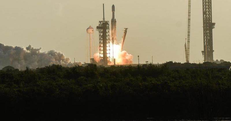 A SpaceX Falcon Heavy rocket lifts off from Pad 39A at Kennedy Space Center August 30, 2026. The rocket is carrying the Nancy Grace Roman space Telescope, named for NASA’s first chief astronomer. Craig Bailey, FLORIDA TODAY via USA TODAY NETWORK