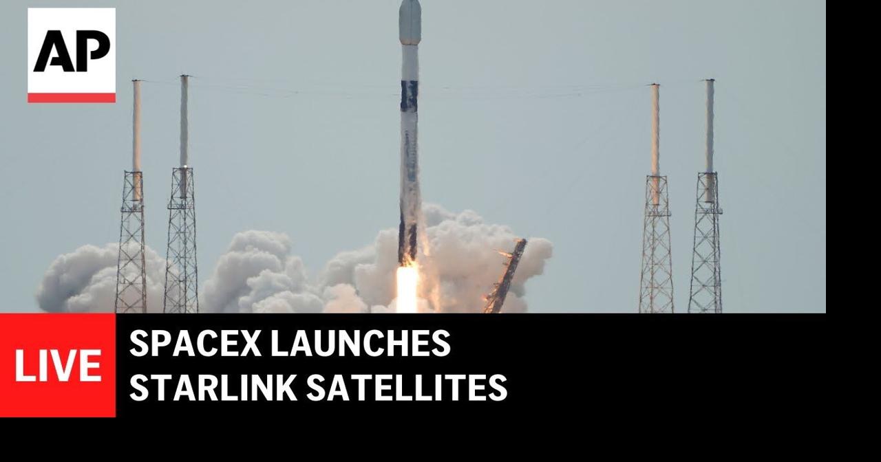 LIVE: SpaceX launches 27 Starlink satellites on Falcon 9 rocket | Ap ...