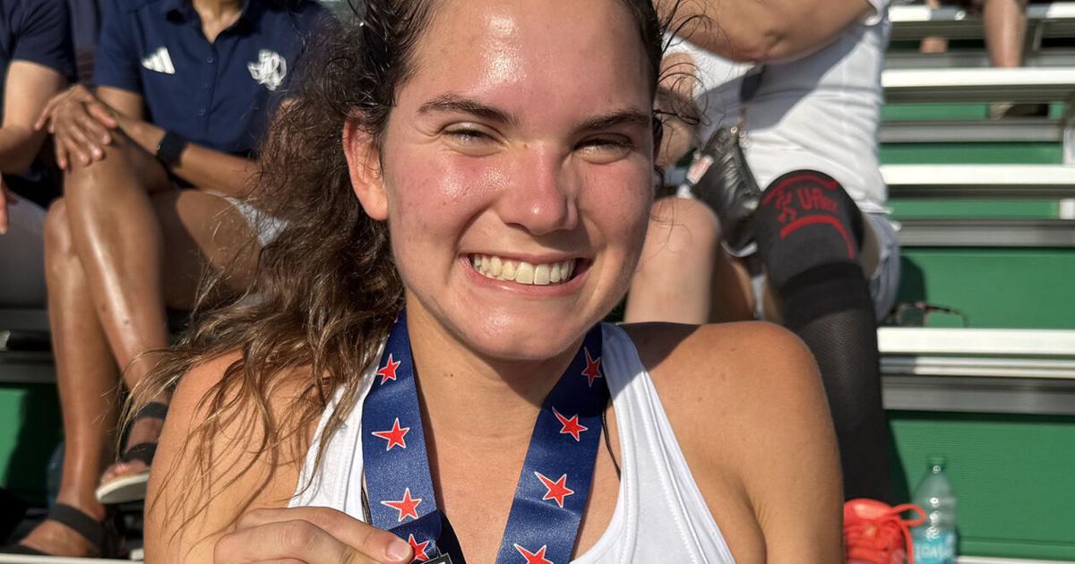 Aggie Merrell Former Lady Hornet Merrell places second in 800 meters at conference ...