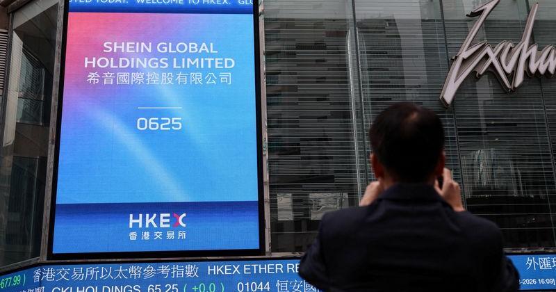 Fast-fashion giant Shein set to open flat in Hong Kong market debut Aug 31, 2026 Aug 31, 2026 Updated 2 mins ago