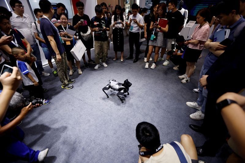 Robots show off skills at 2026 World Robot Conference in Beijing; over 300 exhibitors from 26 countries display 3,000+ products, including 300 debuts
