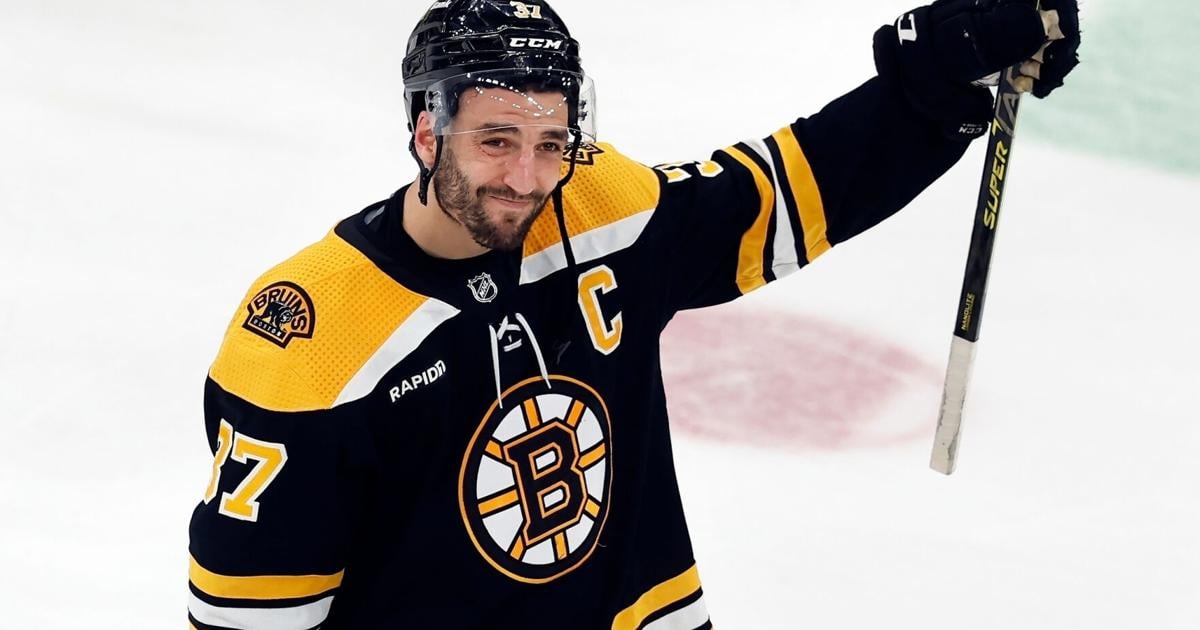Bruins Bergeron Hockey