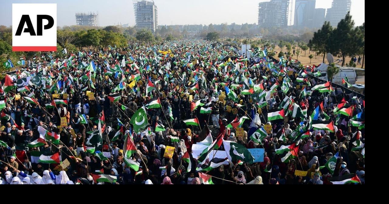 Pakistani Islamist party leads protest in support of Palestinians in Gaza | Ap Video | lufkindailynews.com