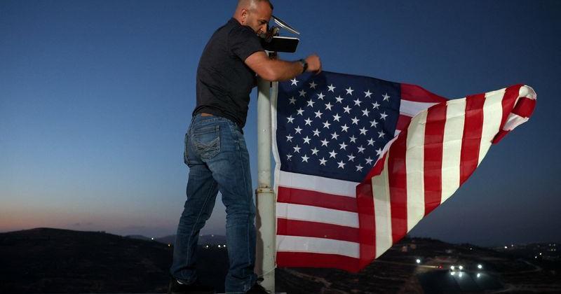 Palestinian-American Loui Ridi gains access to his besieged West Bank home, in Qusra