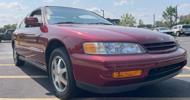 For the fifth-generation, Honda provided a 1994 Accord EX in red. 1994 was the year American Honda exported its 100,000th U.S.-made vehicle, according to the company.