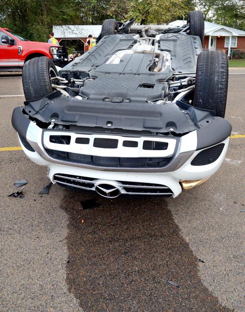 Roll-over wreck