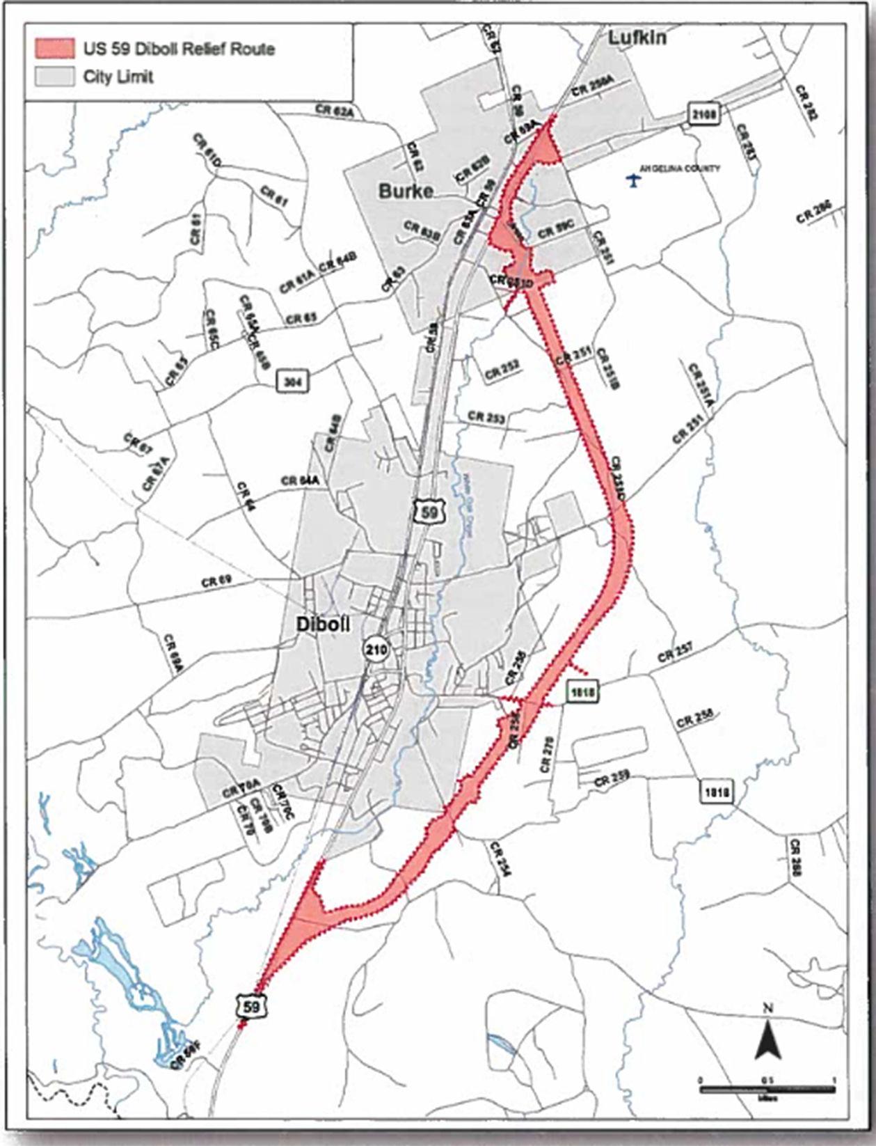 TxDOT approves 140.9 million for Diboll Relief Route Local & State