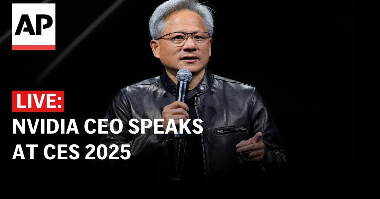 CES 2025 LIVE: NVIDIA CEO Jensen Huang delivers keynote speech | Ap ...