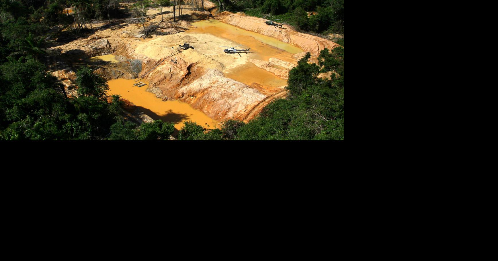 A gold-fueled mining rush scars Brazil’s Amazon, spiking deforestation ...