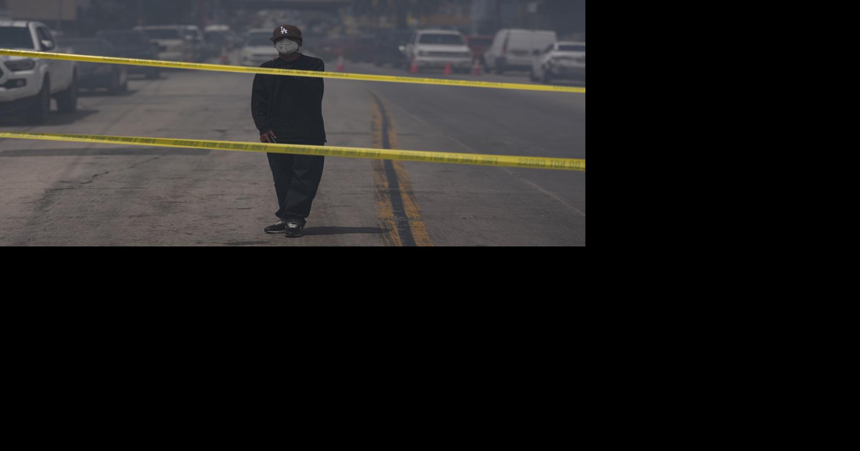 APTOPIX Los Angeles Warehouse Fire
