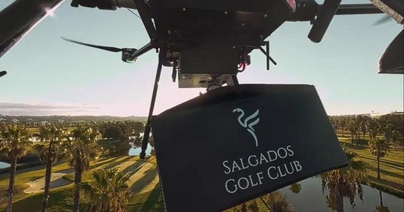 Salgados Golf Club in Algarve, Portugal, has launched an on-course drone delivery service for food and drinks.