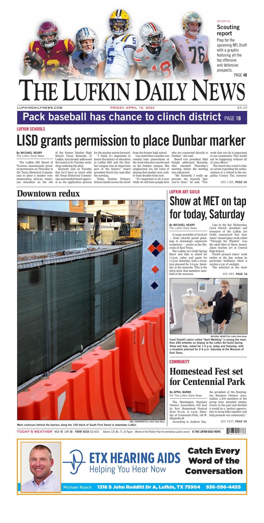 Page A1 Lufkin Daily News EEdition