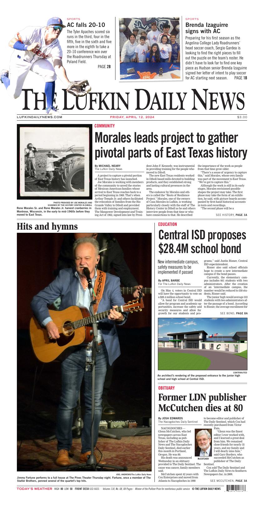 Page A1 Lufkin Daily News EEdition