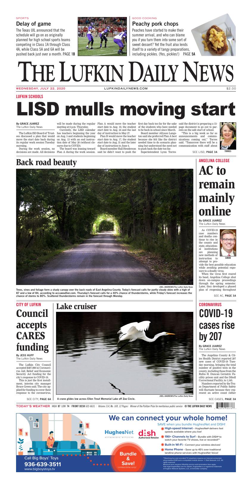 Page A1 The Lufkin Daily News lufkindailynews com