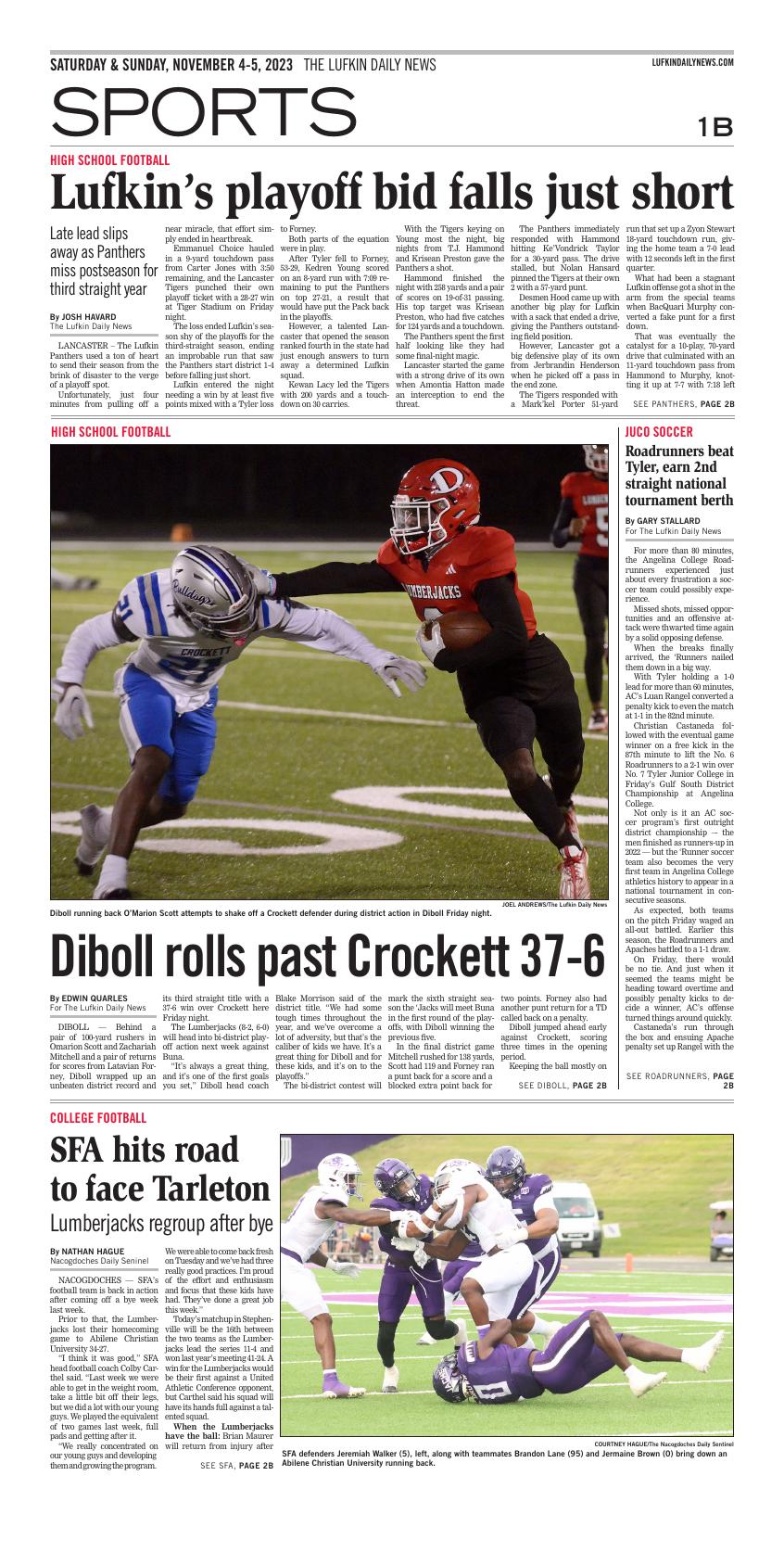 Page B1 Lufkin Daily News EEdition