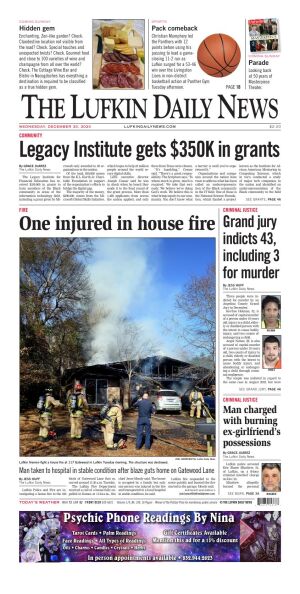 Page A1 | Lufkin Daily News E-Edition | lufkindailynews.com - Vimarsana News