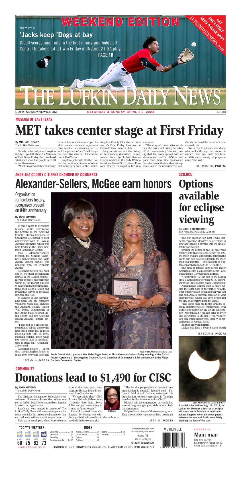 Page A1 Lufkin Daily News EEdition
