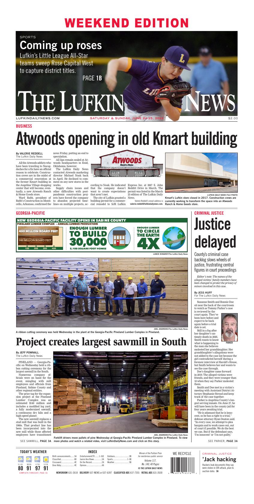 Page A1 Lufkin Daily News EEdition