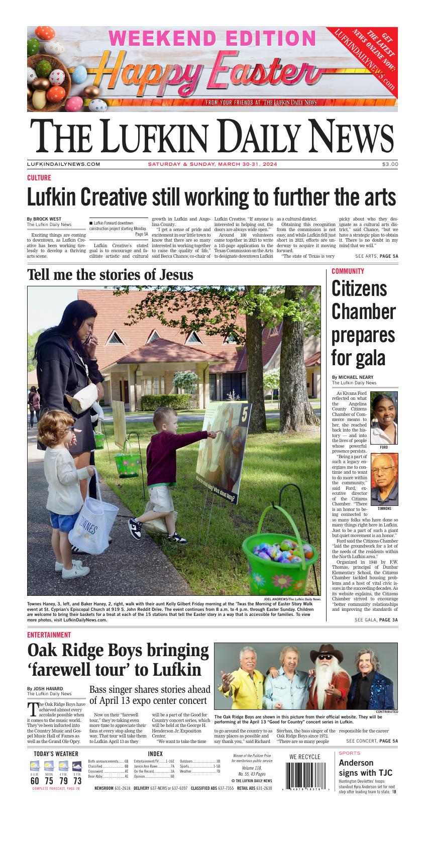 Page A1 | Lufkin Daily News E-Edition | Lufkindailynews.com