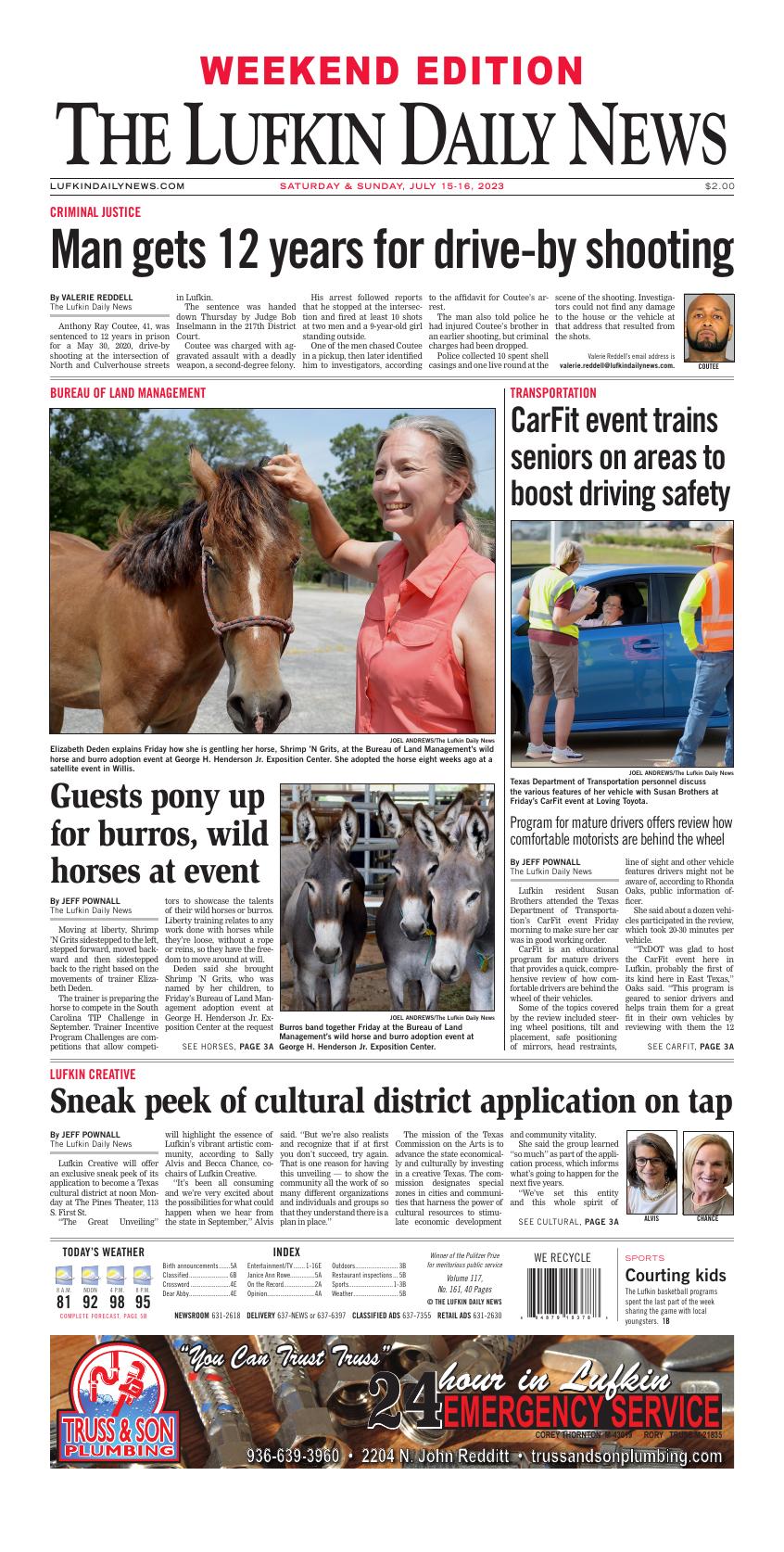 Page A1 Lufkin Daily News EEdition