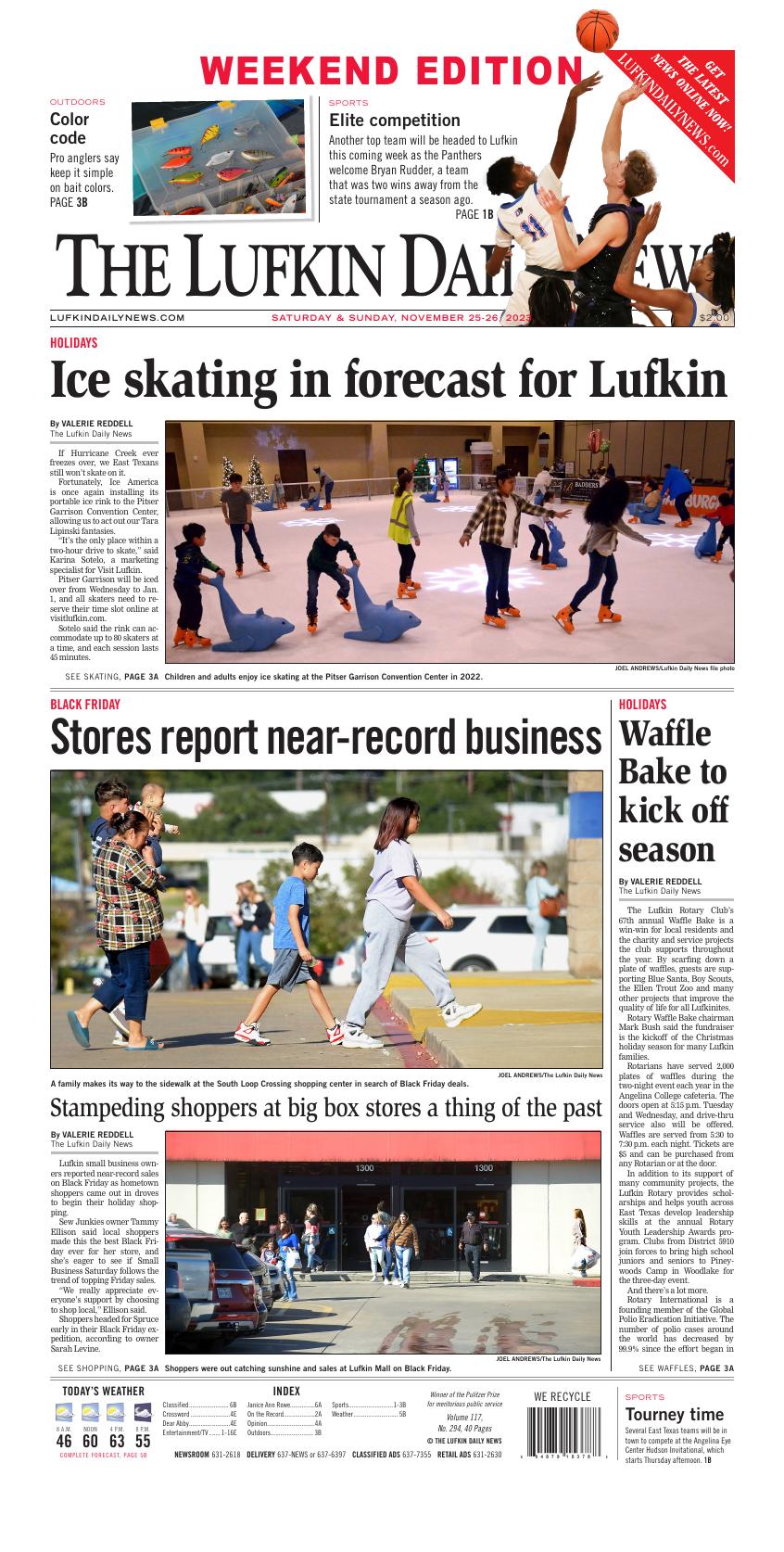 Page A1 | Lufkin Daily News E-Edition | Lufkindailynews.com