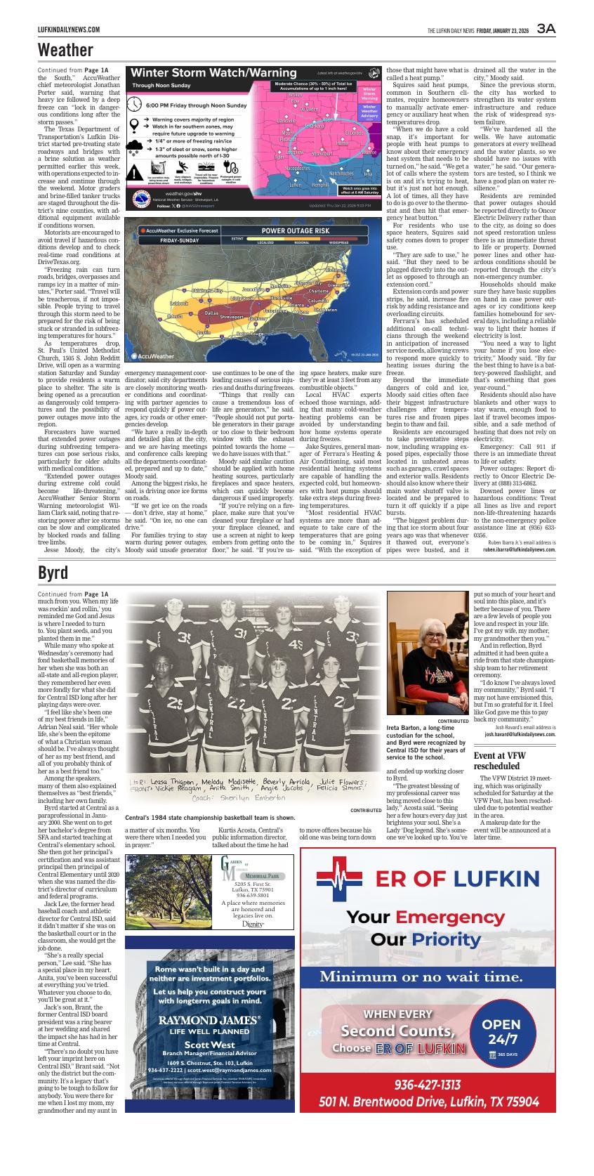 Page A3 | Lufkin Daily News E-Edition | lufkindailynews.com
