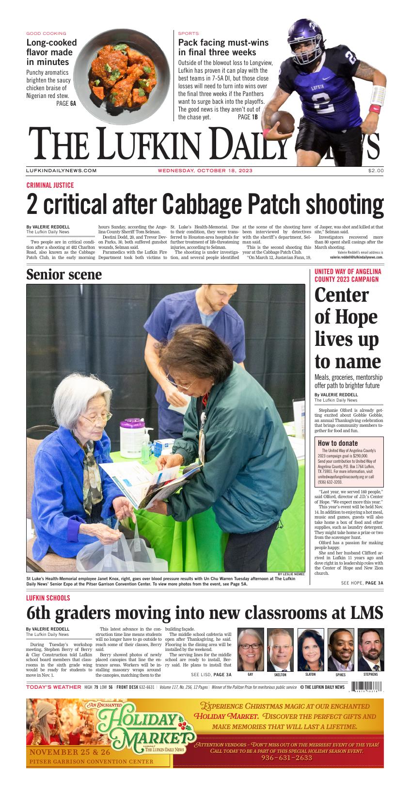 Page A1 | Lufkin Daily News E-Edition | Lufkindailynews.com