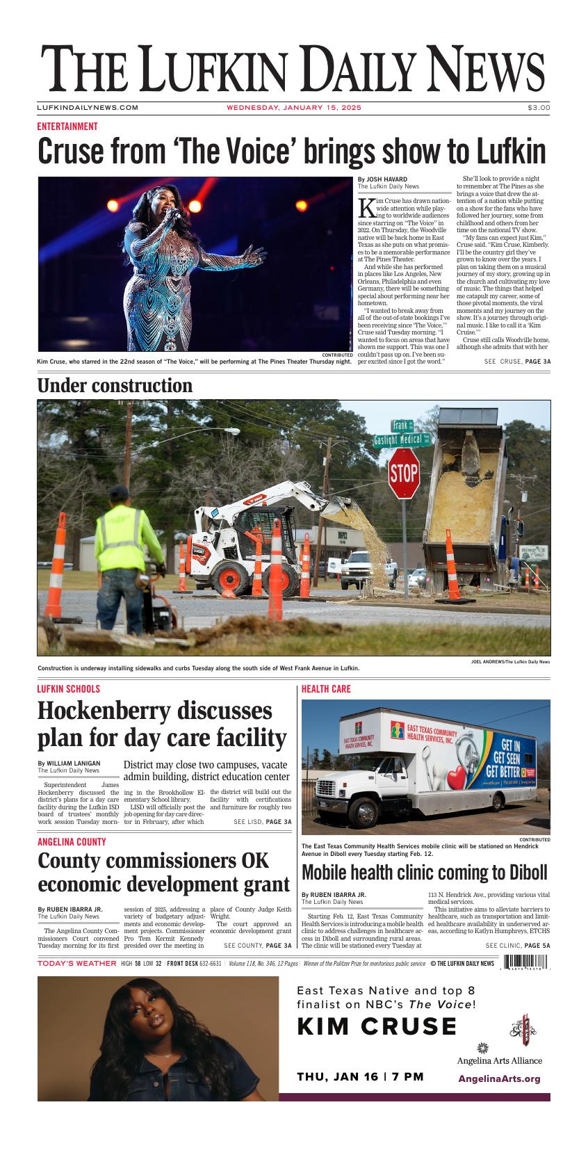 Page A1 Lufkin Daily News EEdition