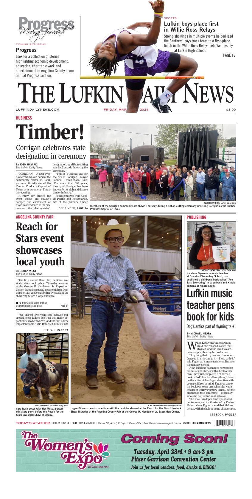 Page A1 | Lufkin Daily News E-Edition | Lufkindailynews.com