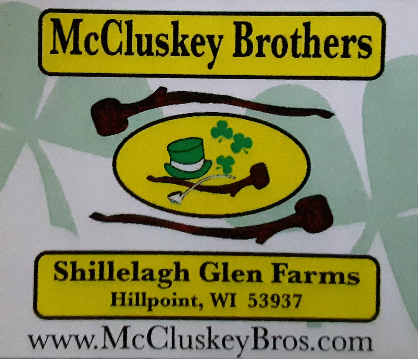 McCluskey Brothers Shillelagh Glen Farms
