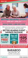 MIRACLE-EAR/FRASIER ENTERPRISES - Ad from 2026-04-12