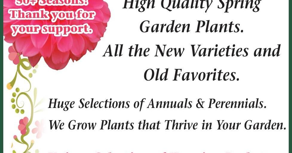 DEERFIELD GREENHOUSE - Ad from 2026-05-03