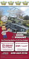RIDGE TOP ROOFING - Ad from 2026-07-03