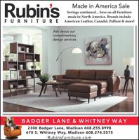 RUBINS FURNITURE - Ad from 2024-07-19