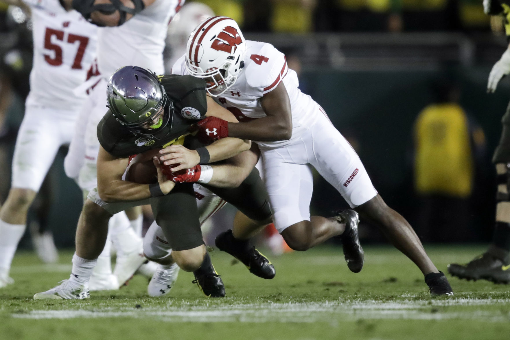 oregon ducks rose bowl jersey