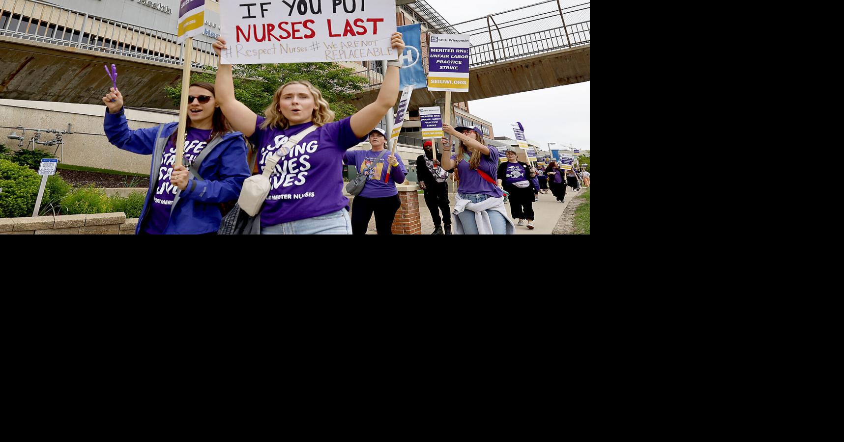 Madison nurses strike in third day; talks set to resume