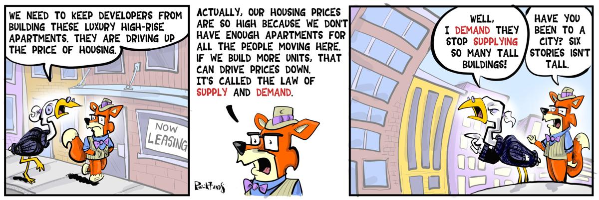 supply and demand comic