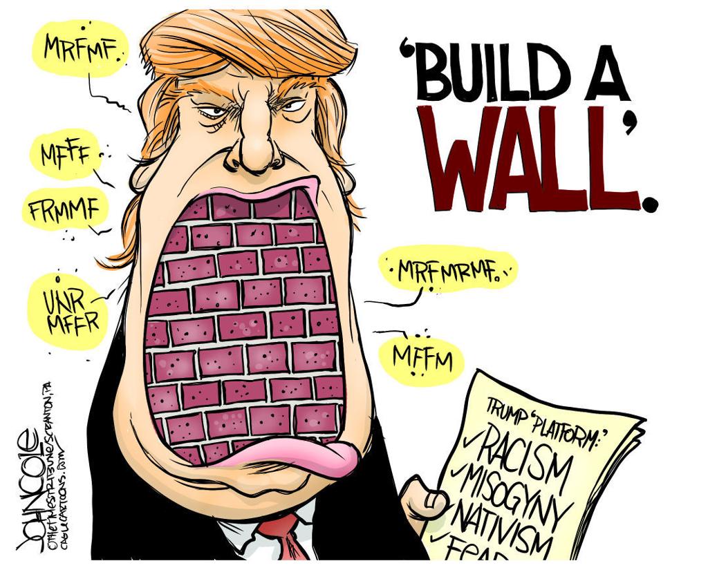 The Top 40 Donald Trump Cartoons Of The Campaign Opinion Madison Com