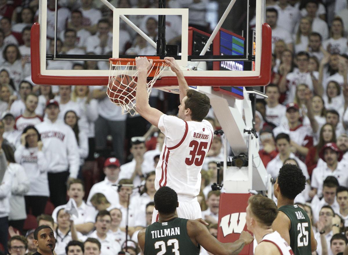 Hanging Tough Wisconsin Badgers Edge Michigan State Spartans Despite Going Ice Cold In Second Half Wisconsin Badgers Men S Basketball Madison Com