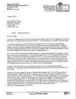 WDNR 2014 letter on Enbridge expansion