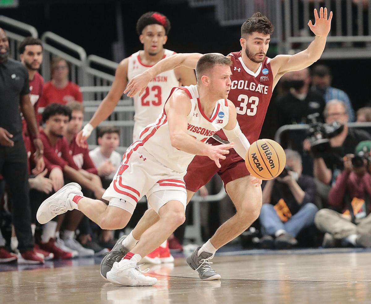 Photos: Wisconsin men's basketball takes down Colgate in NCAA ...
